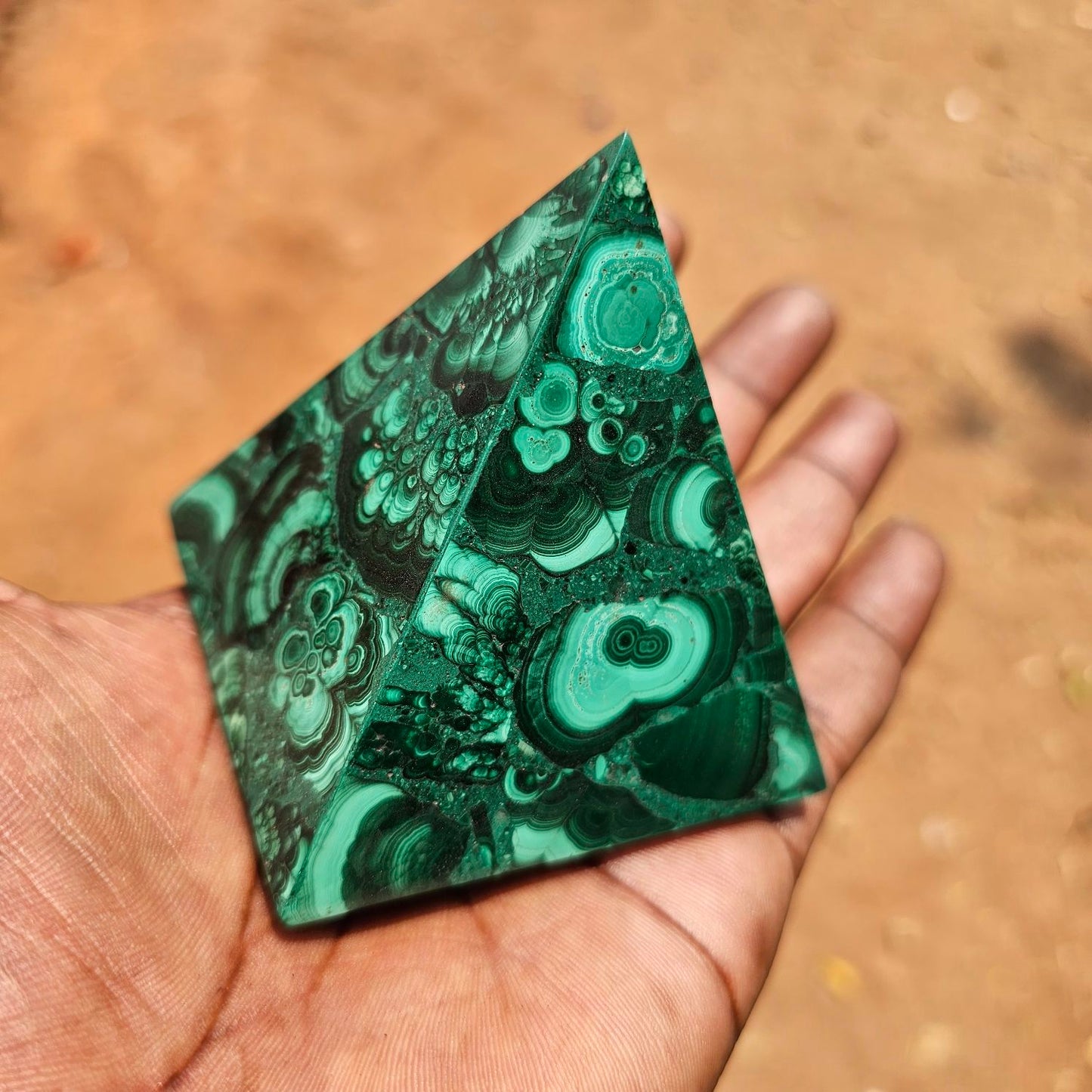 Malachite Pyramid