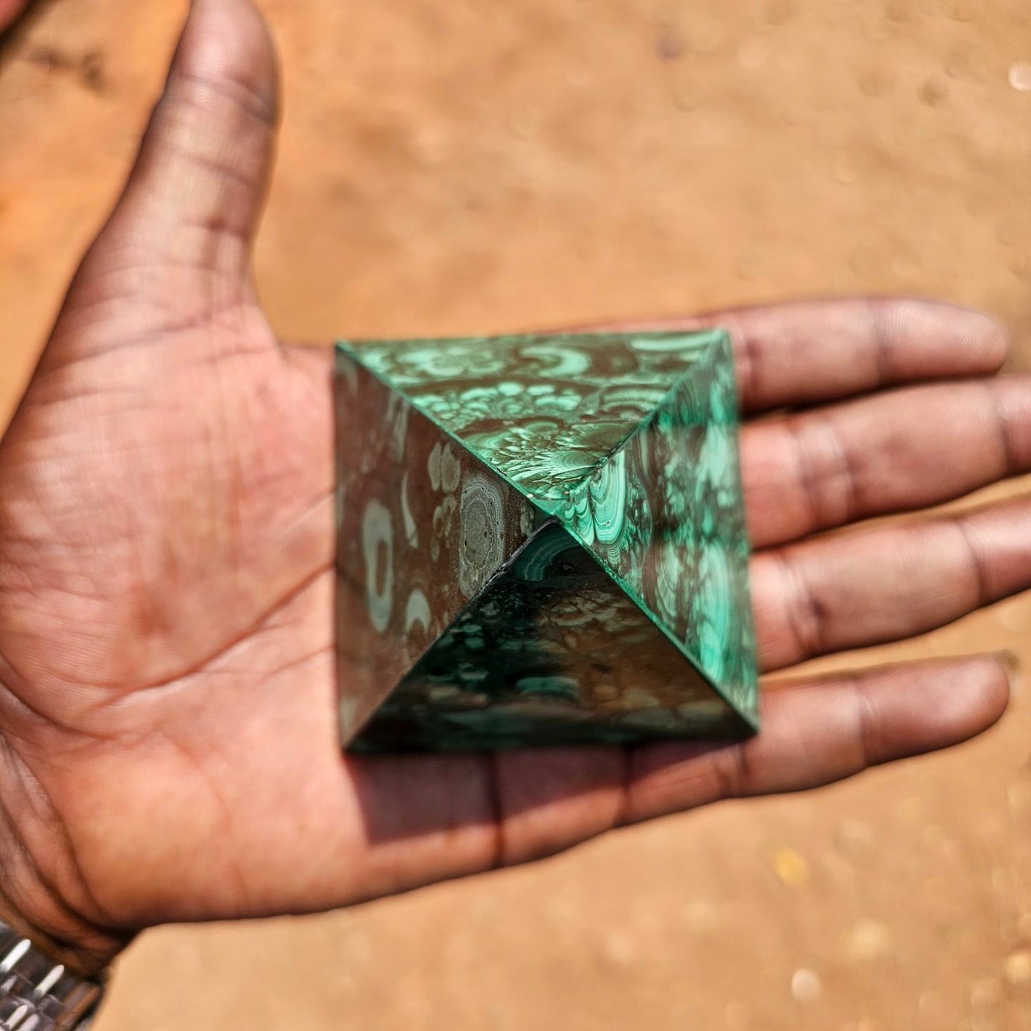 Malachite Pyramid