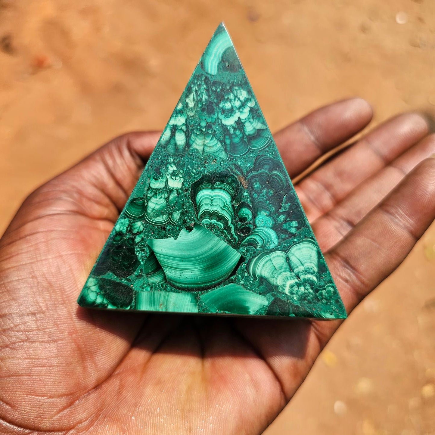 Malachite Pyramid