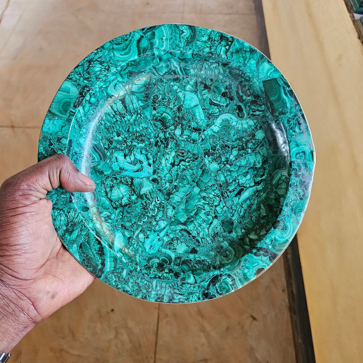 Image of Malachite Plate