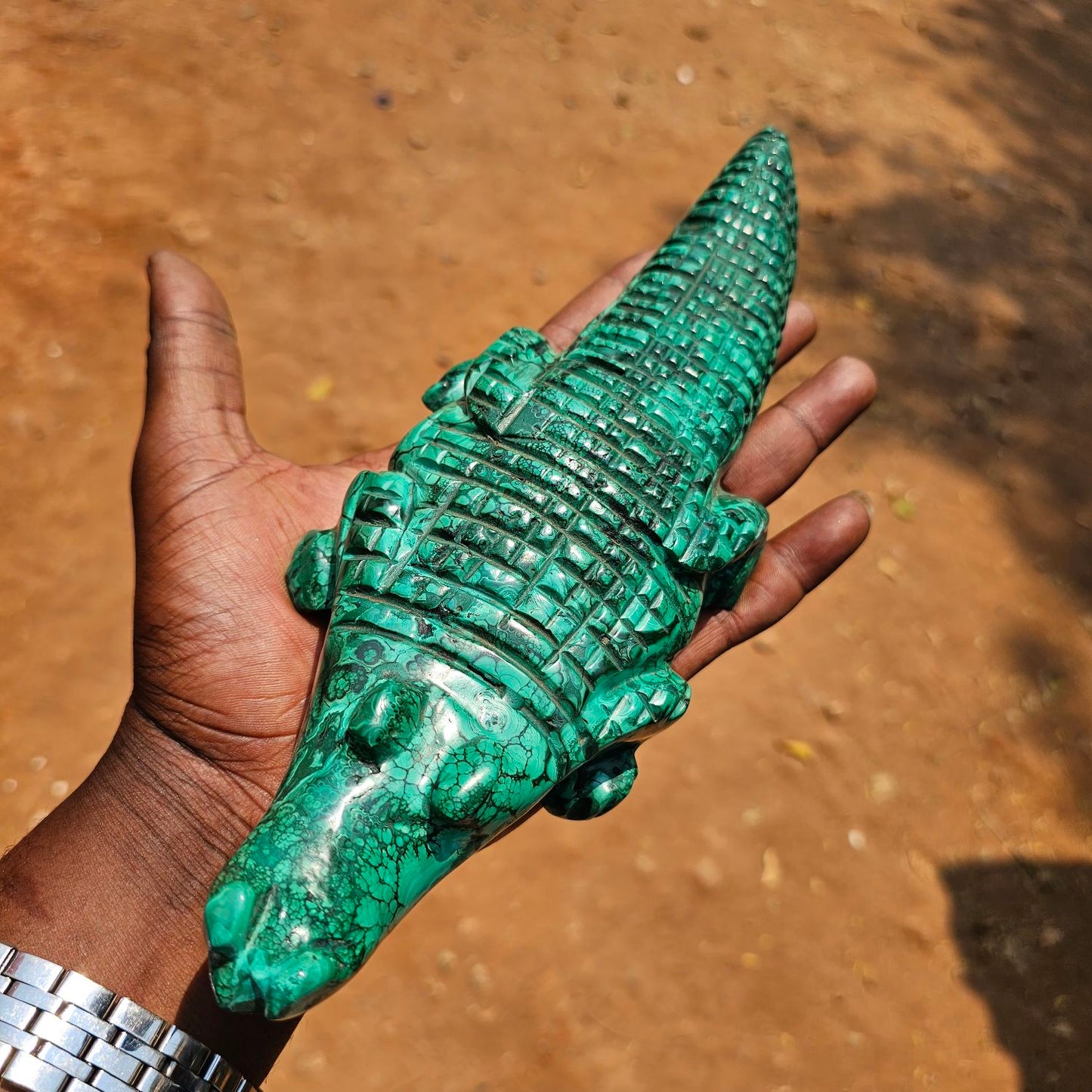 Malachite Crocodile