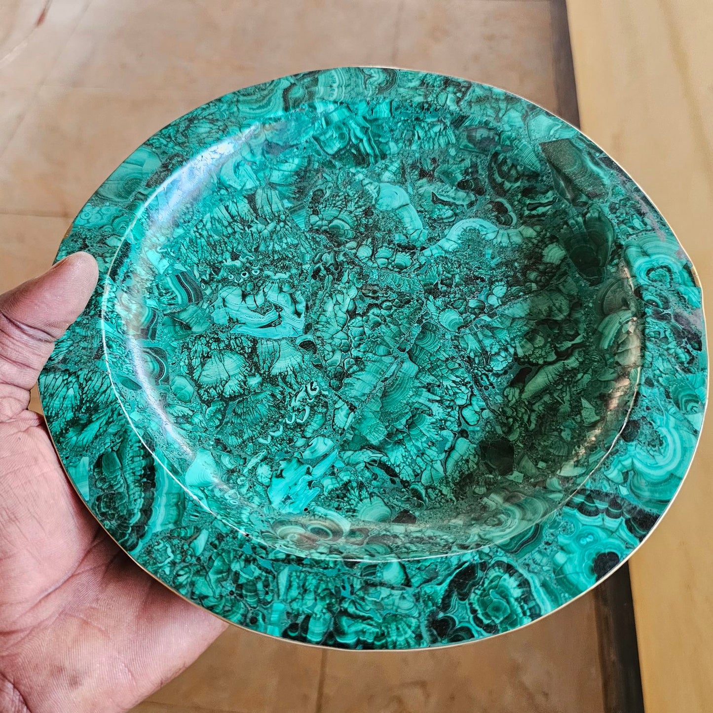Malachite Plate