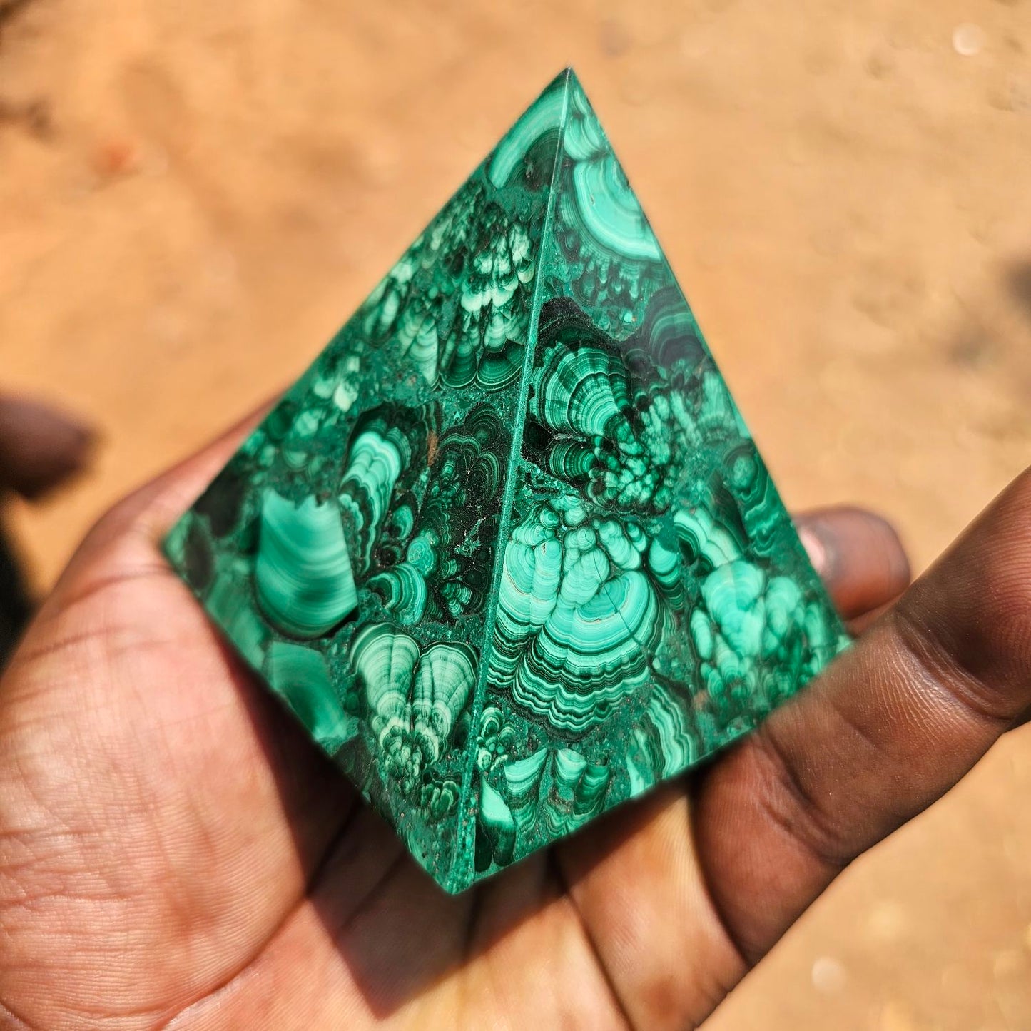 Malachite Pyramid