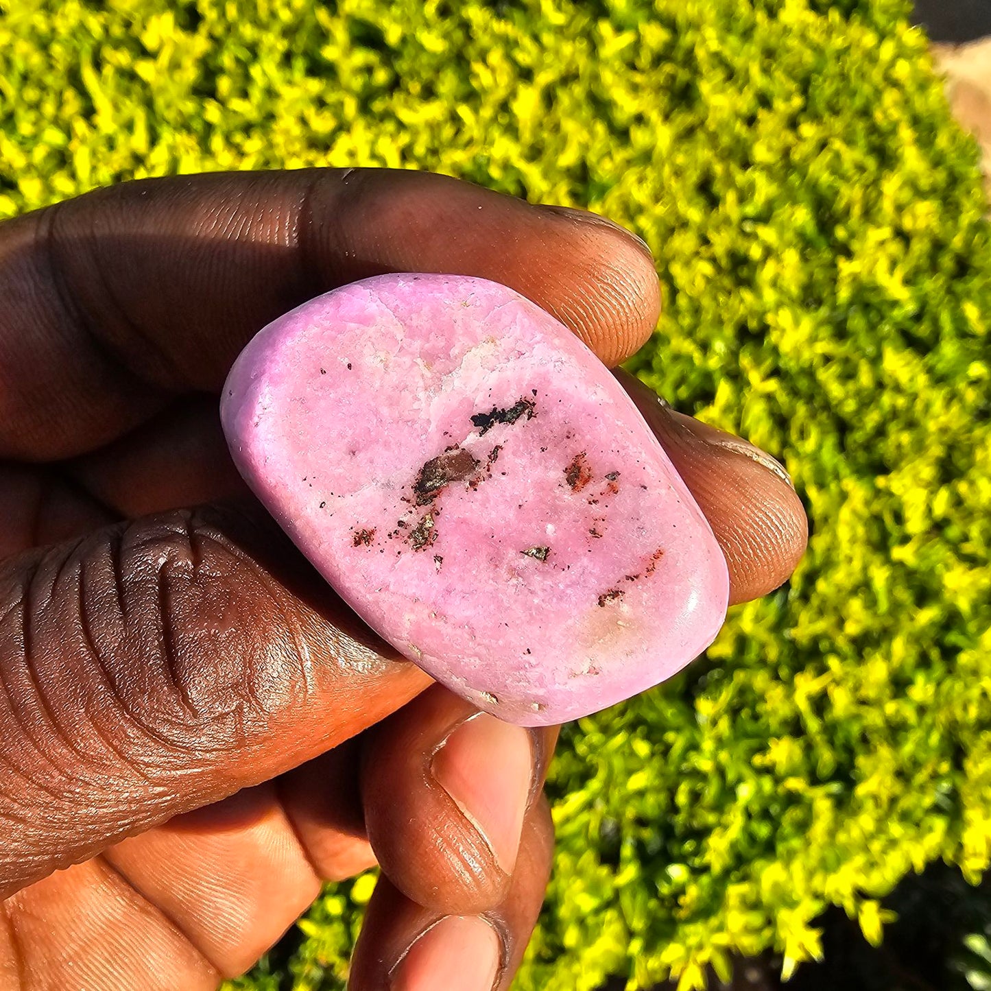 Polished Natural Cobalto Calcite