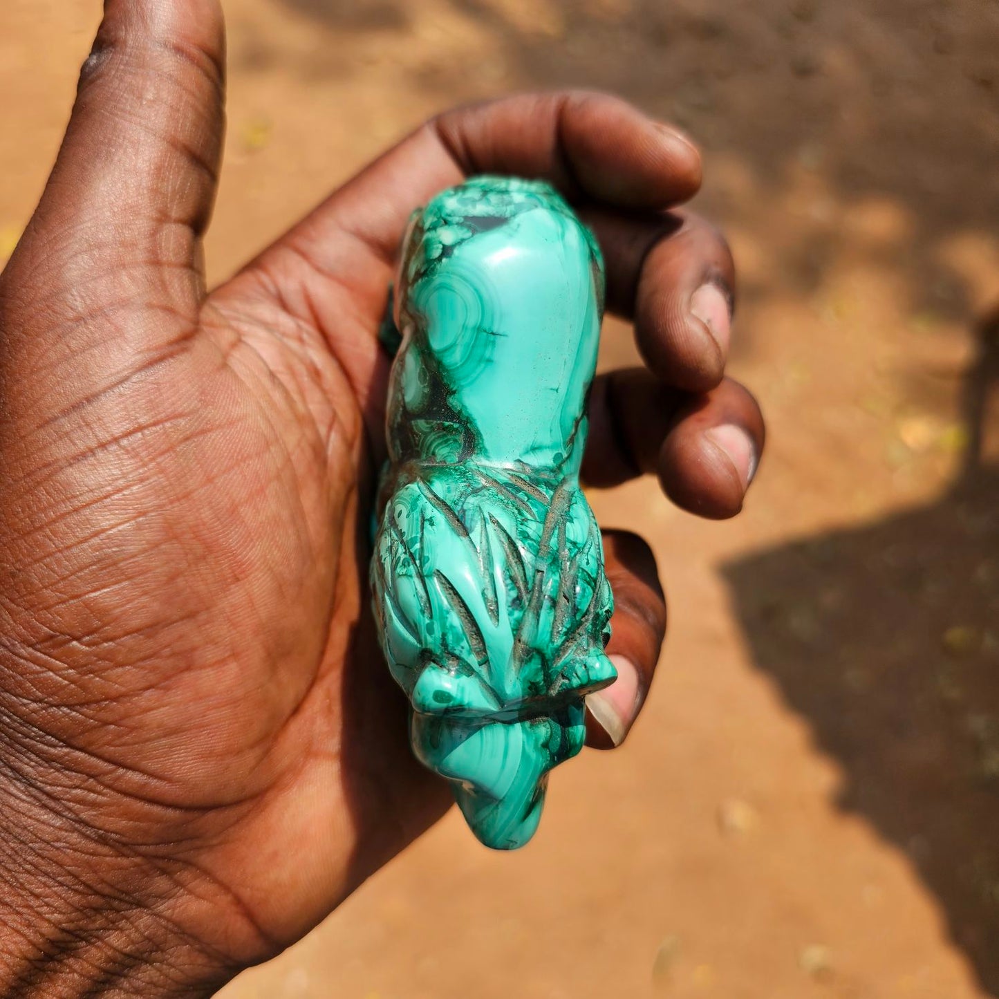 Malachite Lion – Handcrafted African Art for Collectors & Retailers
