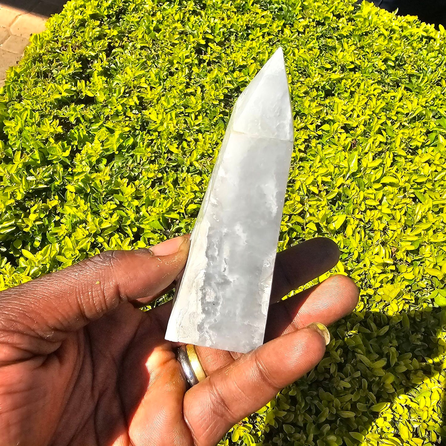 Aragonite Obelisk from Africa