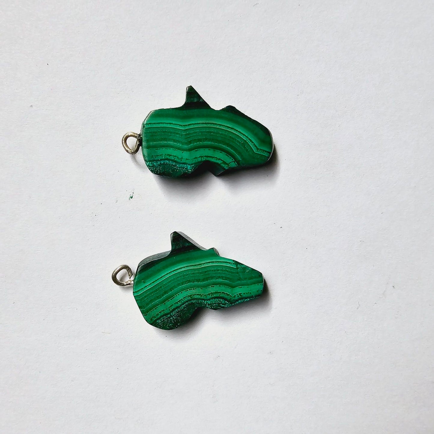 Malachite Earrings