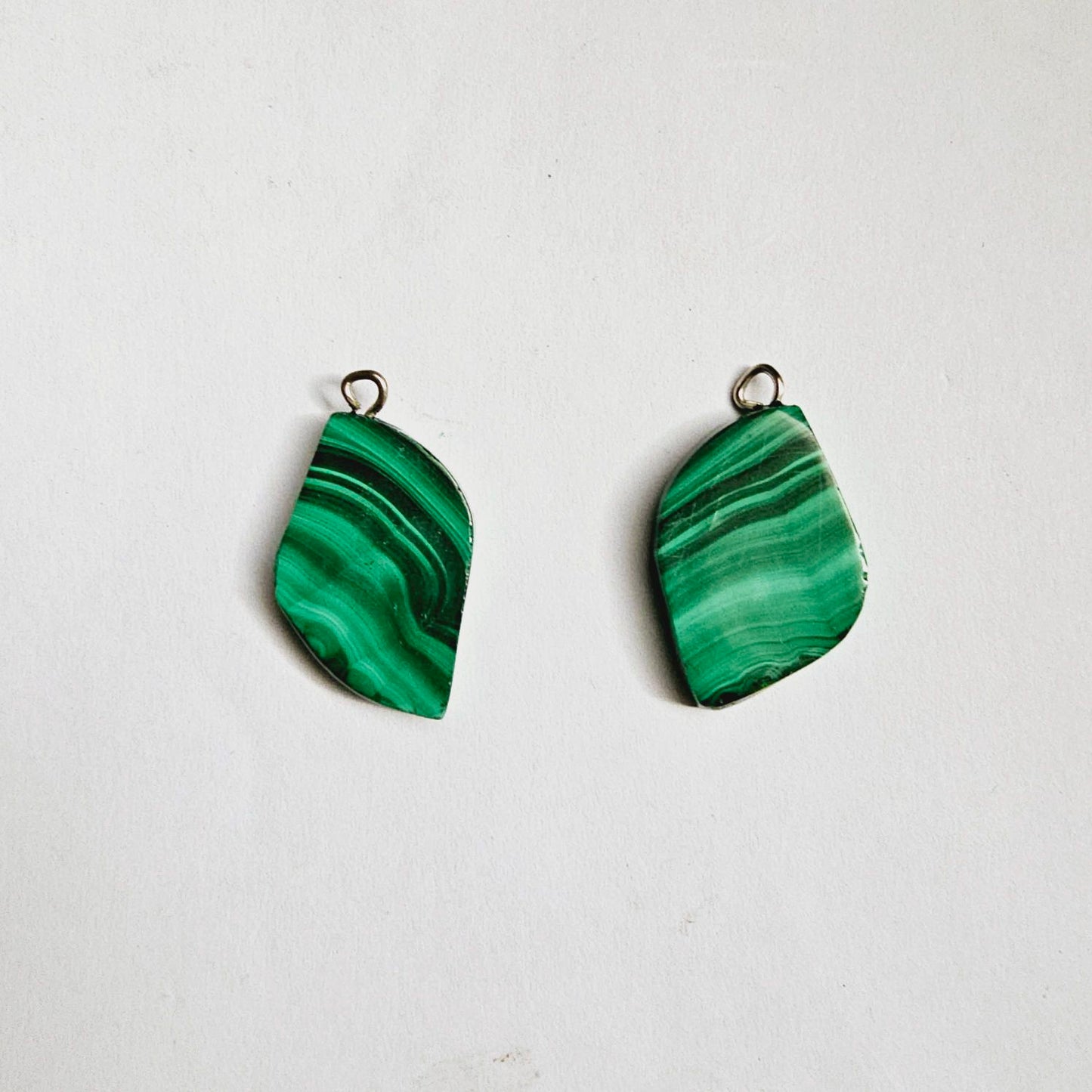 Malachite Earrings