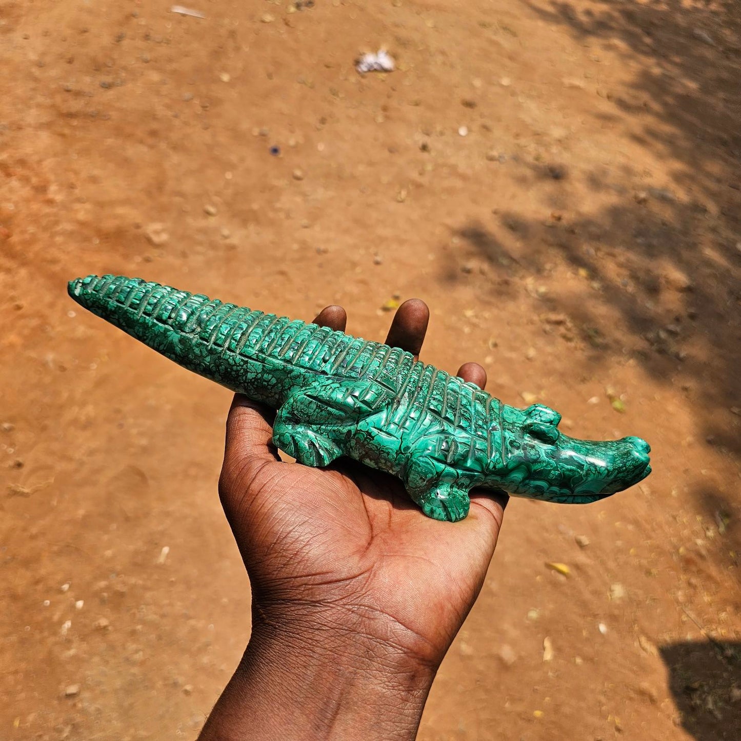 Malachite Crocodile