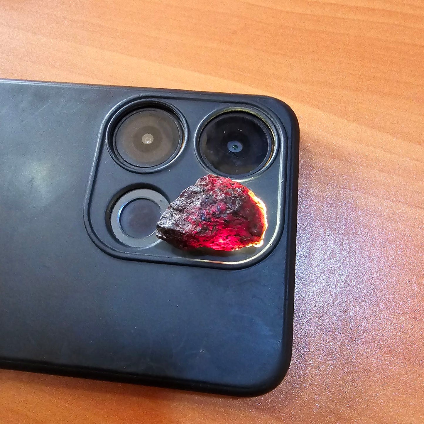 Raw Red Garnet