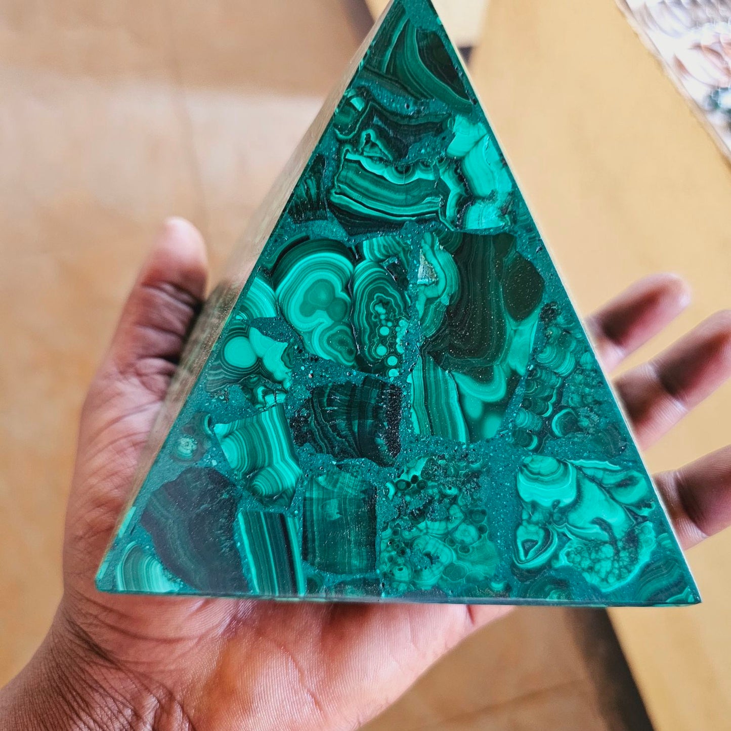 Malachite Pyramid