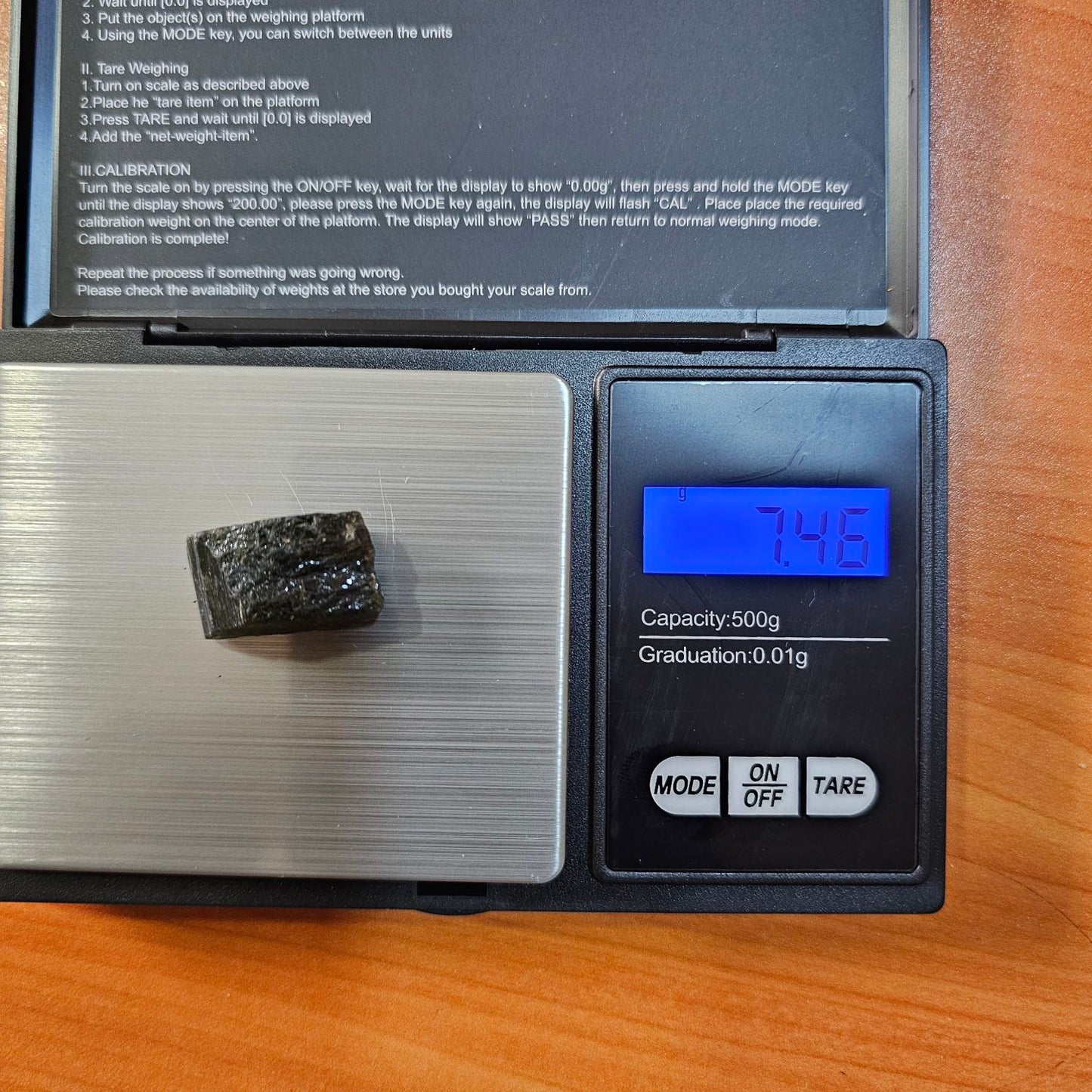 Black tourmaline from Africa