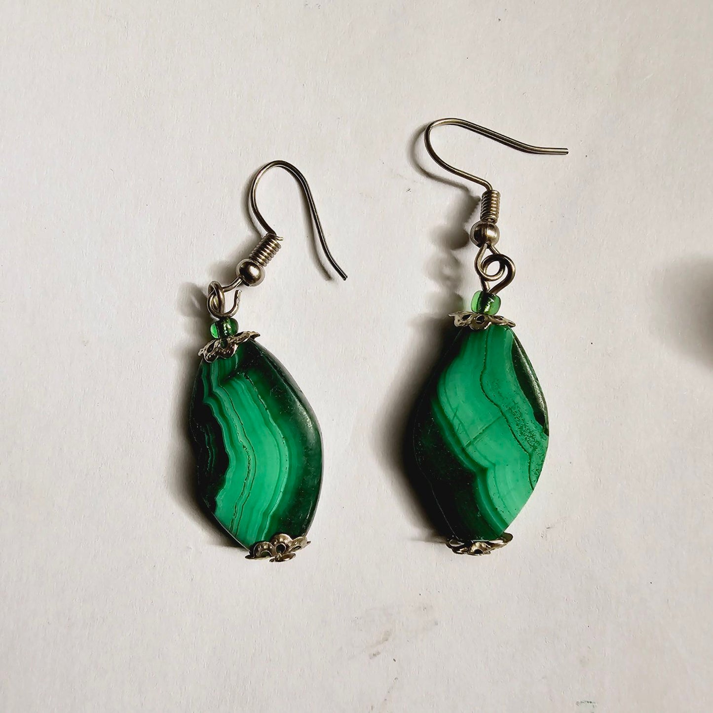 Malachite Earrings