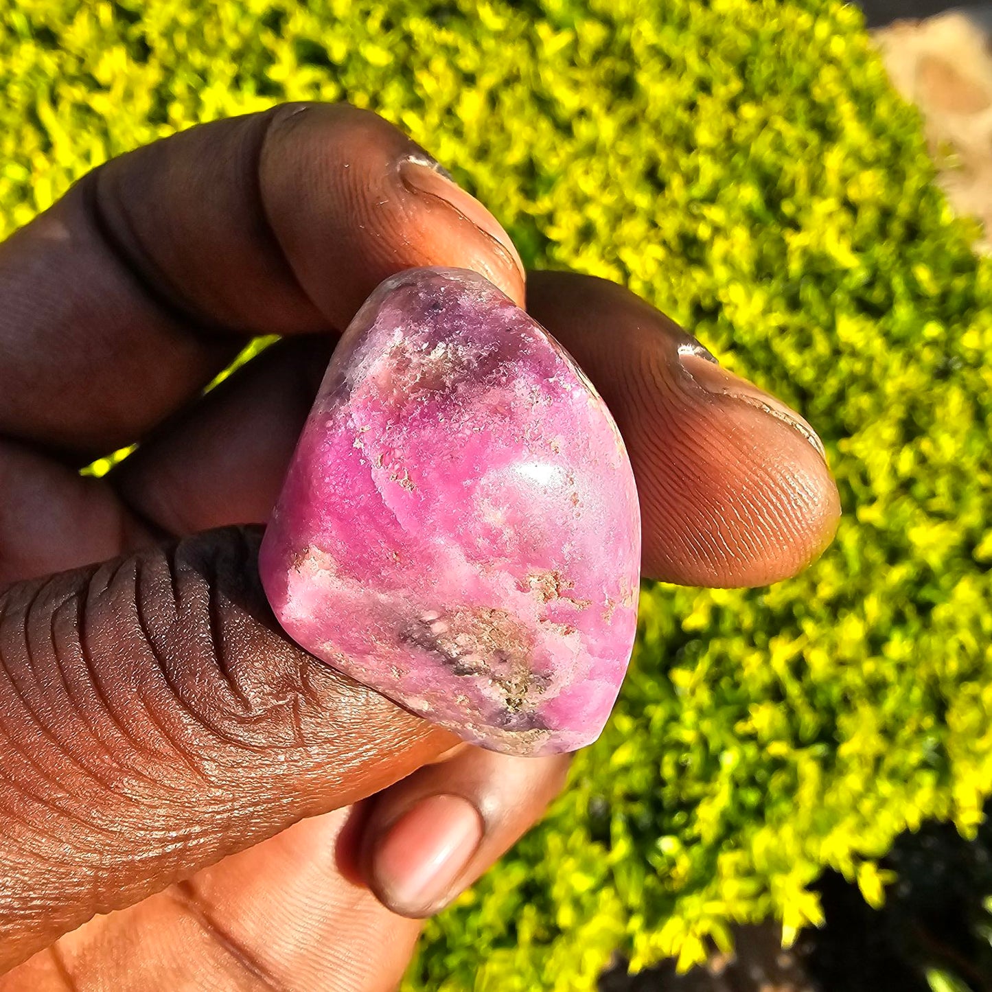 Cobalto Calcite cabochons