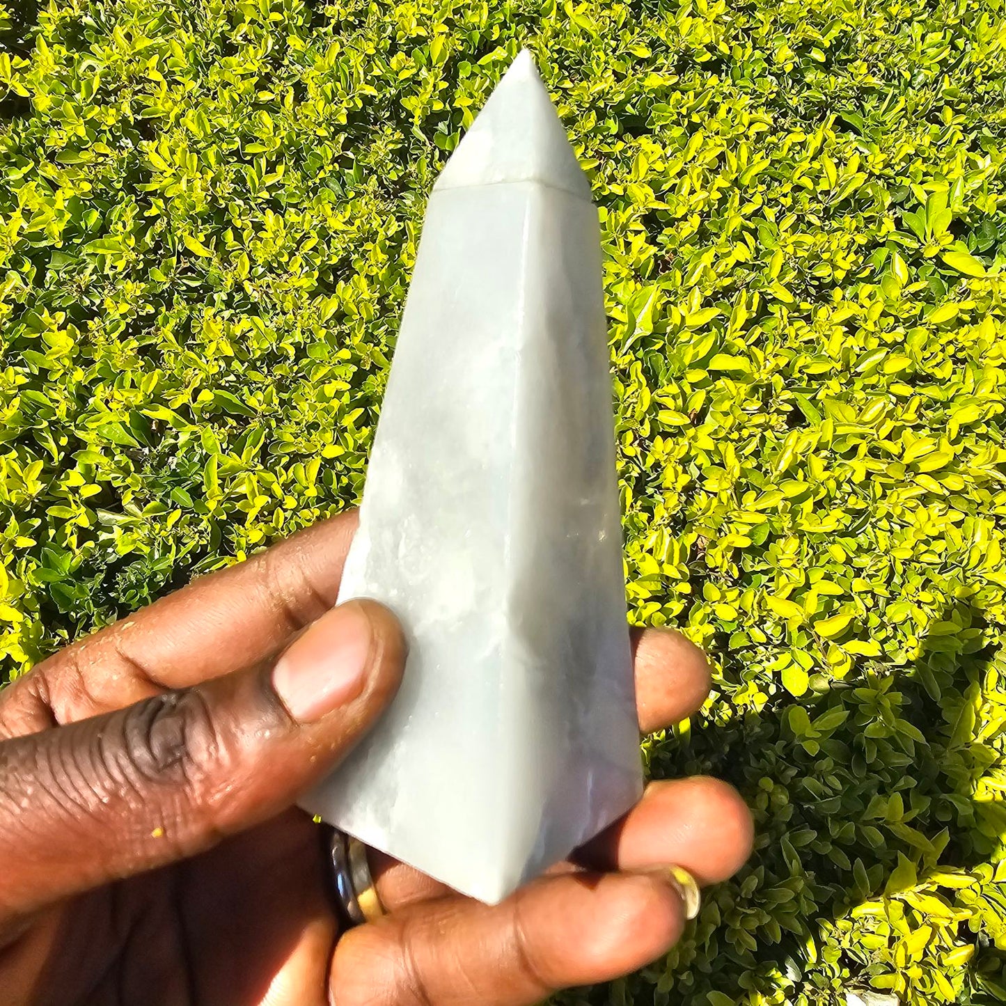 Aragonite Obelisk from Africa