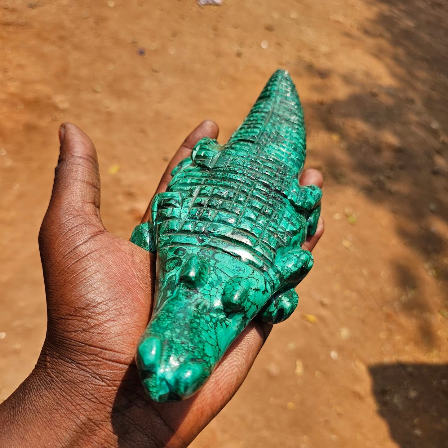 Malachite Crocodile