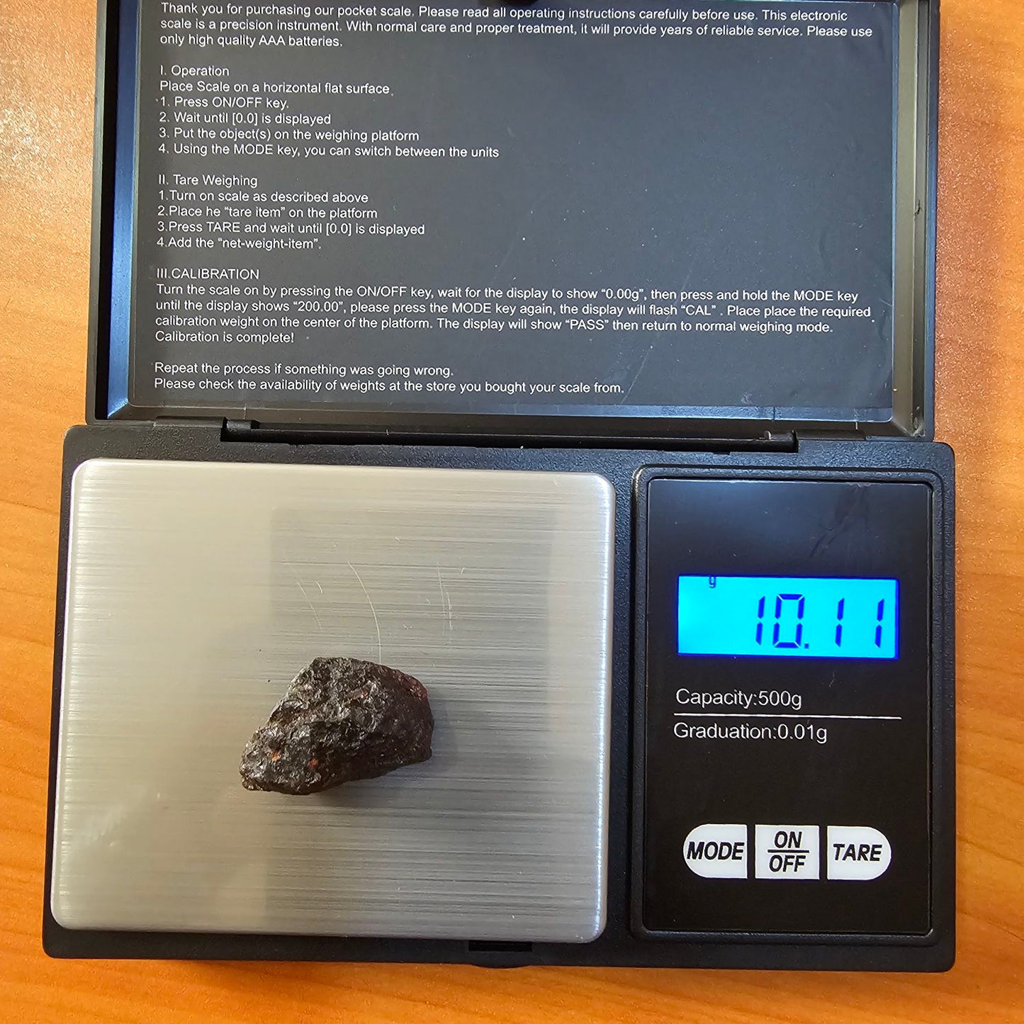 Raw Red Garnet