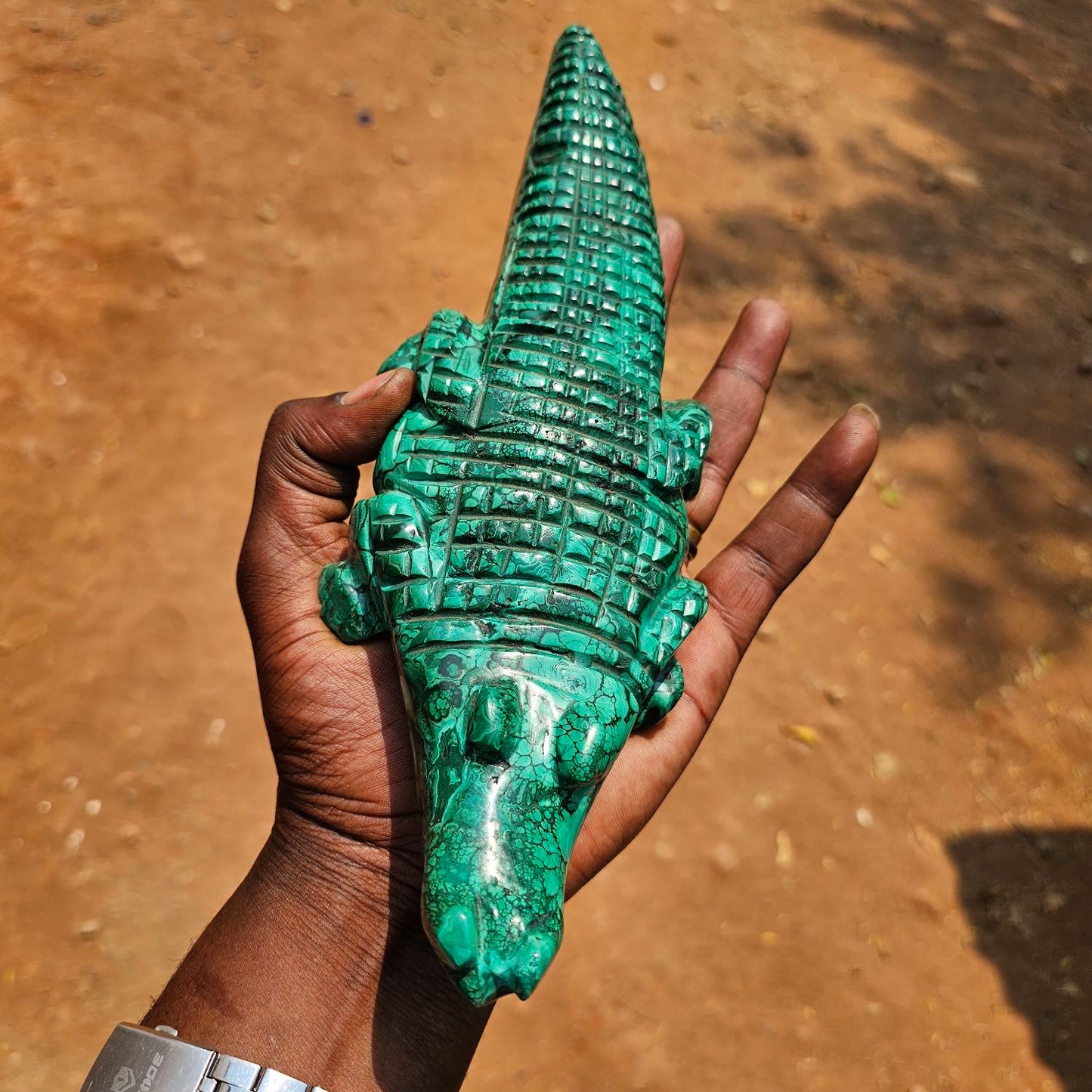 Malachite Crocodile
