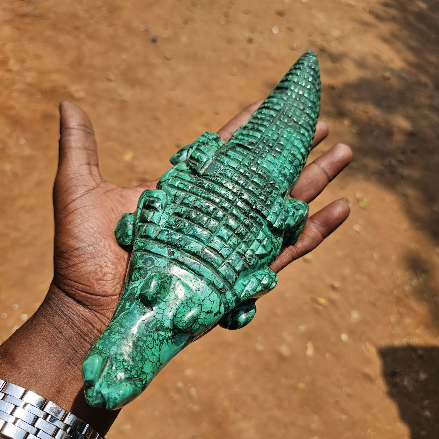 Malachite Crocodile