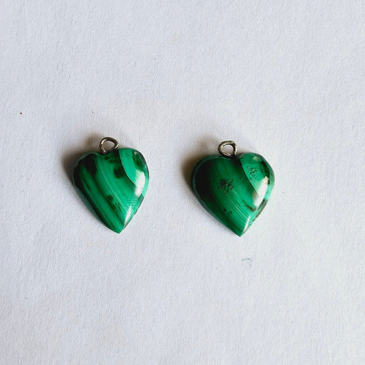 Malachite earings 