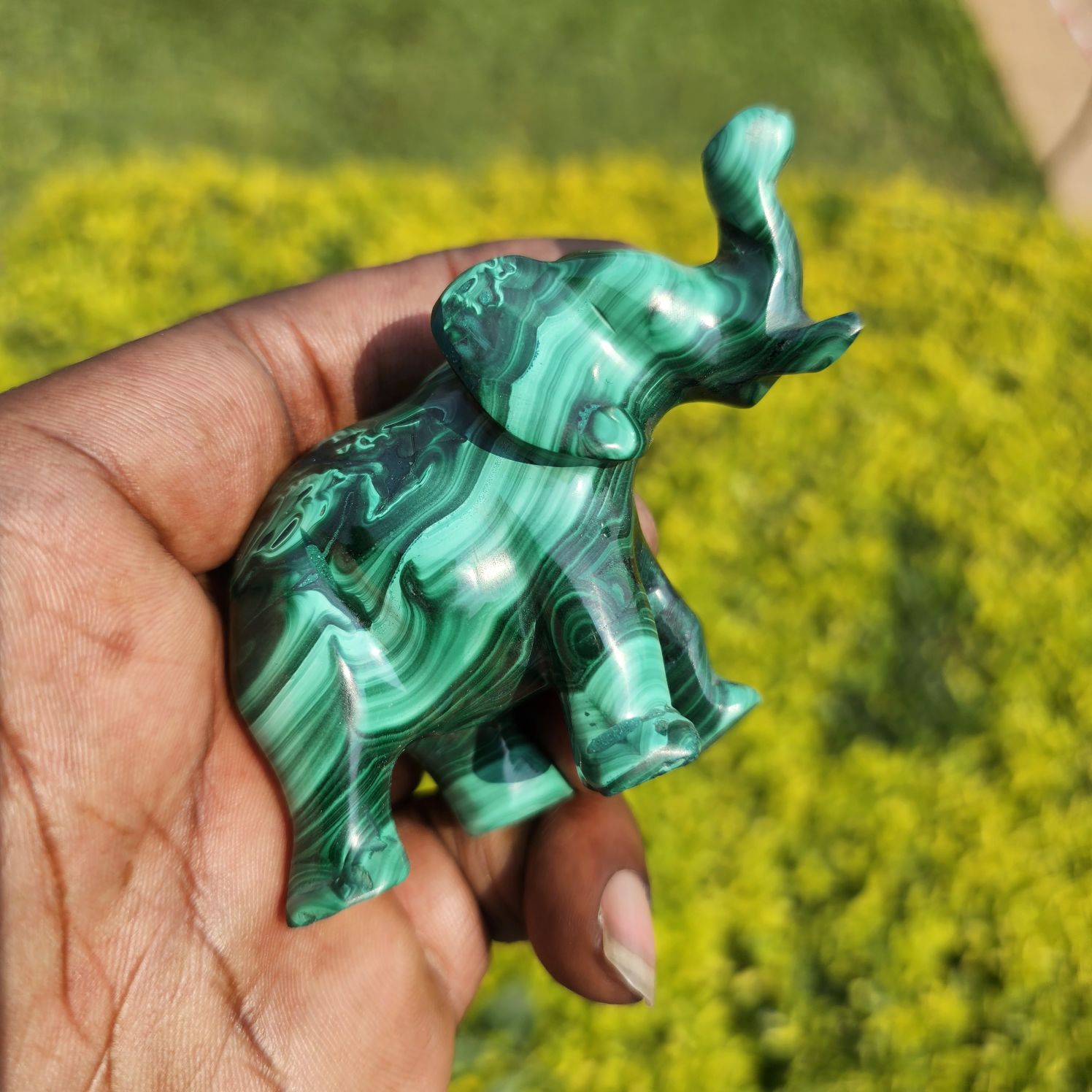 Malachite Elephant