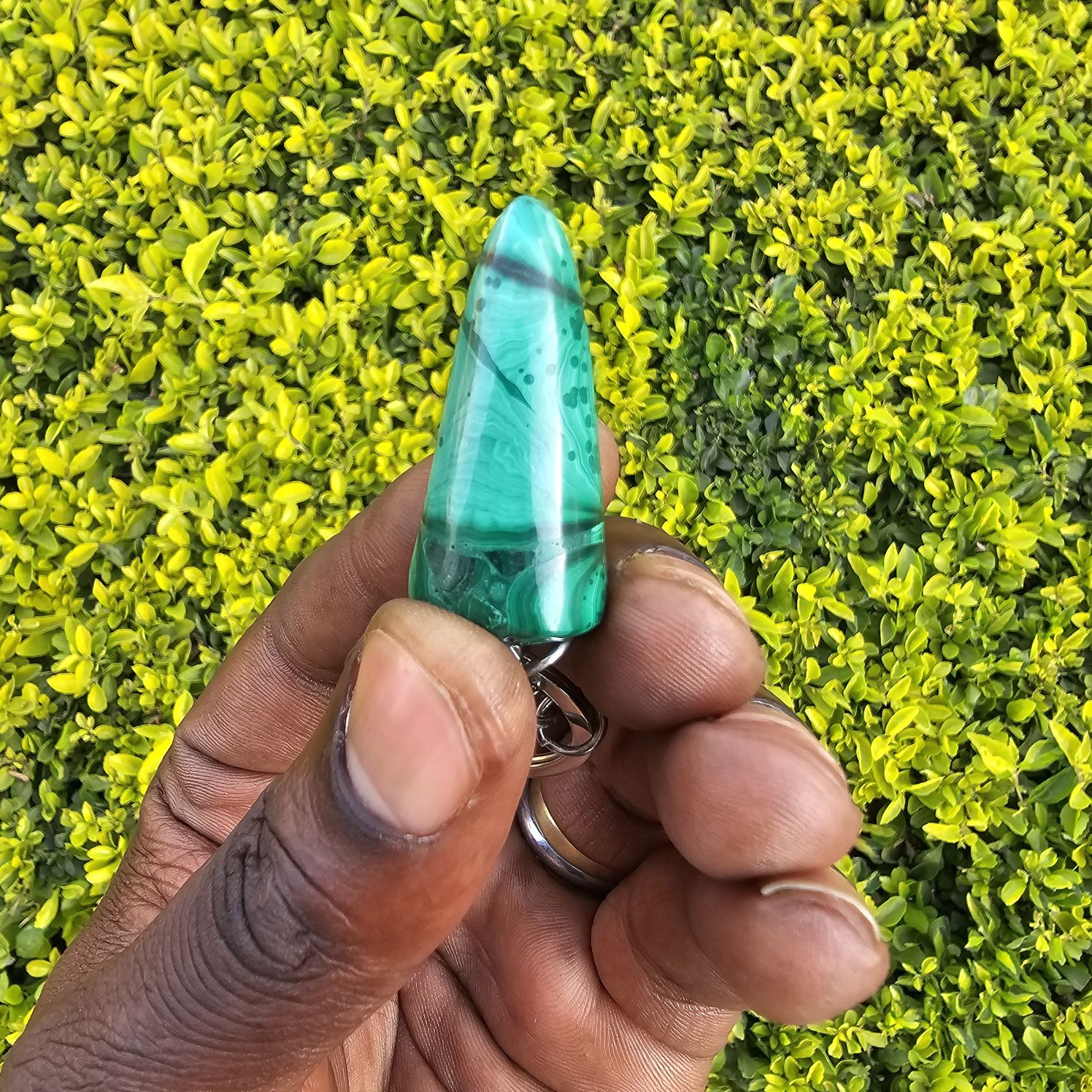Malachite Key holder