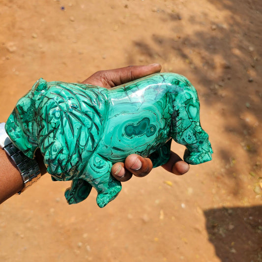 Malachite Lion