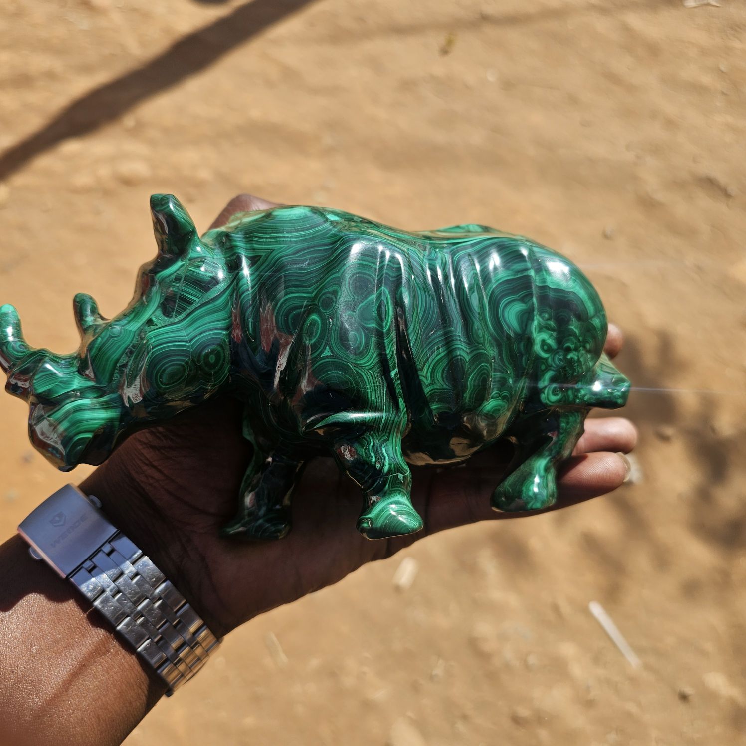 Malachite Rhino Africa 