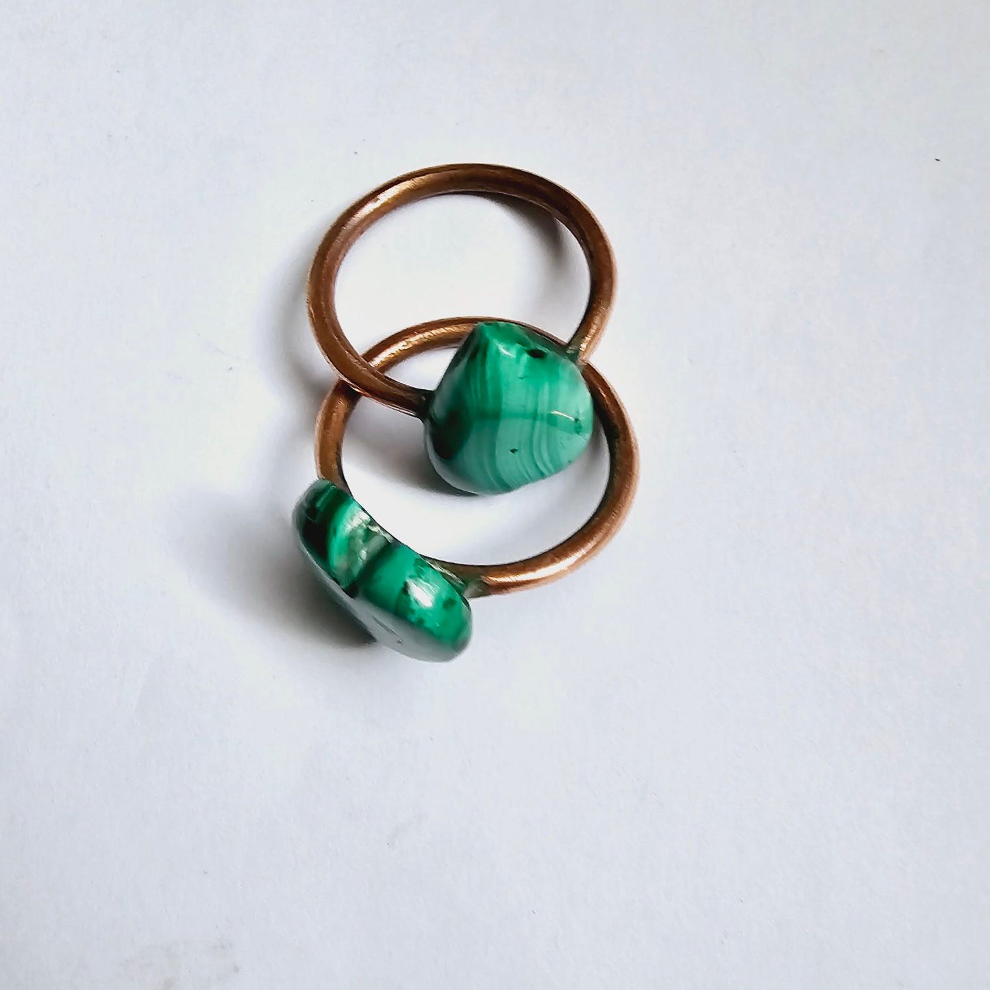 Malachite Rings