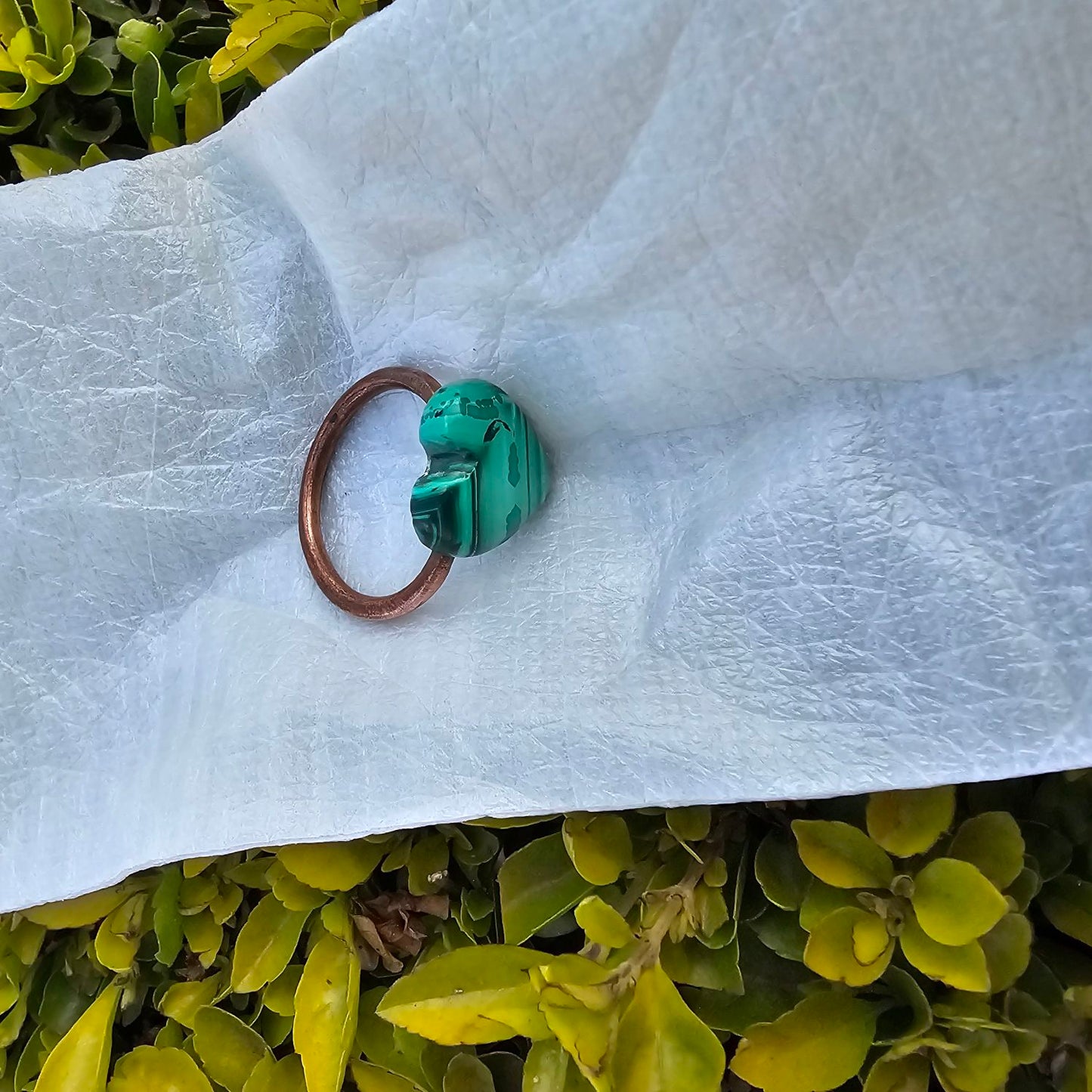 Malachite Rings